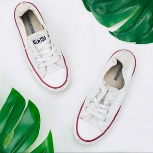 Converse Shoreline Chuck Taylor white sneakers